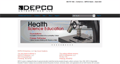 Desktop Screenshot of depcollc.com