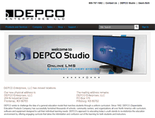 Tablet Screenshot of depcollc.com